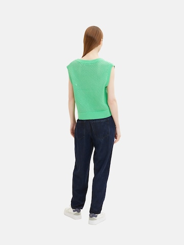 Pull-over TOM TAILOR DENIM en vert