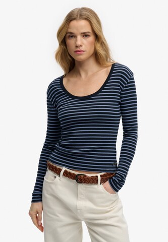 Superdry & Co Shirt in Blue: front