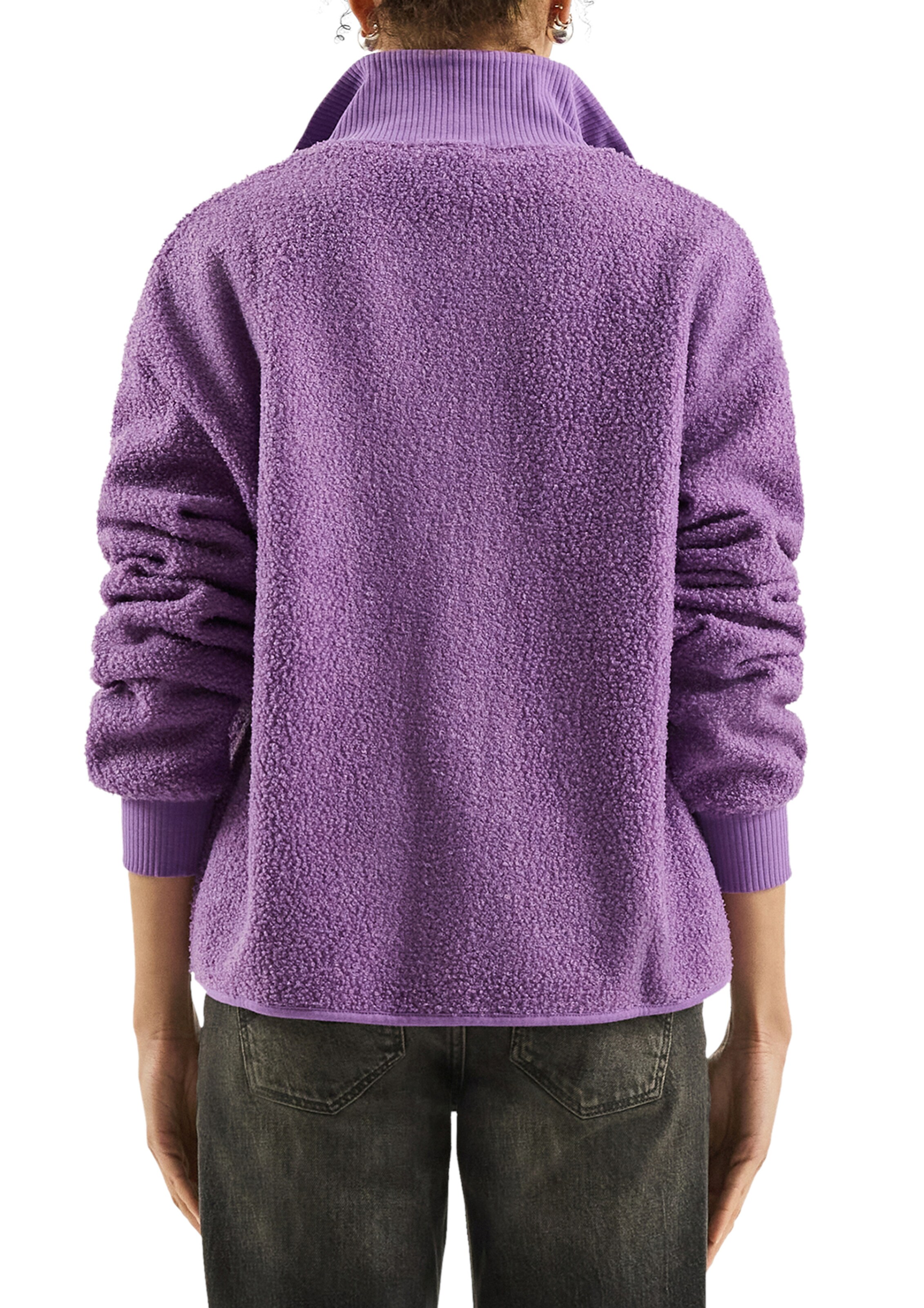 Veste en polaire QS en violet