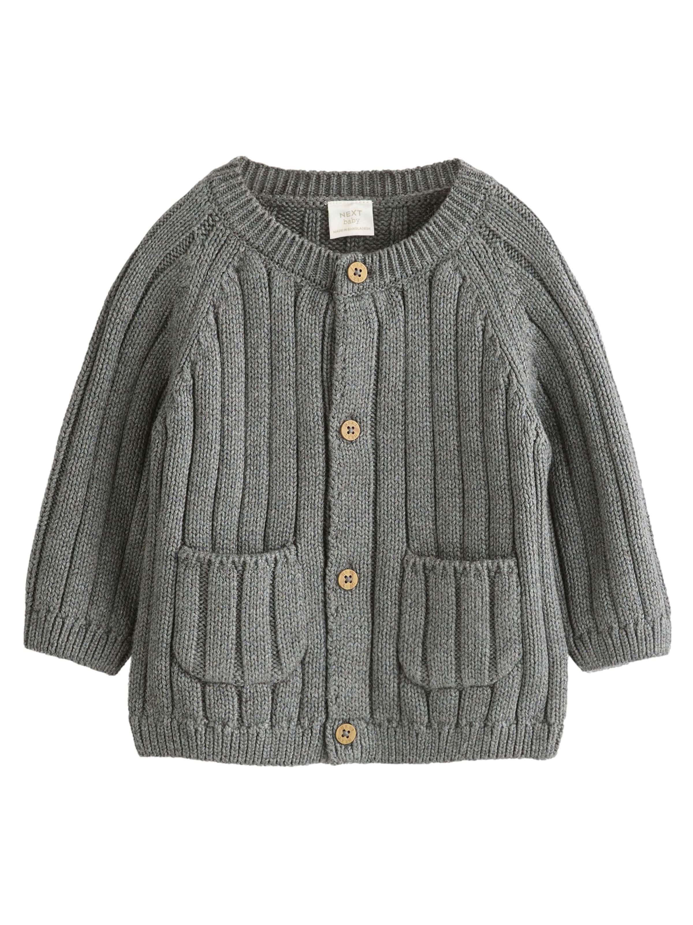 Next Kardigan w kolorze szary: przód