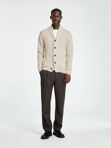 Vestes en maille SELECTED en beige