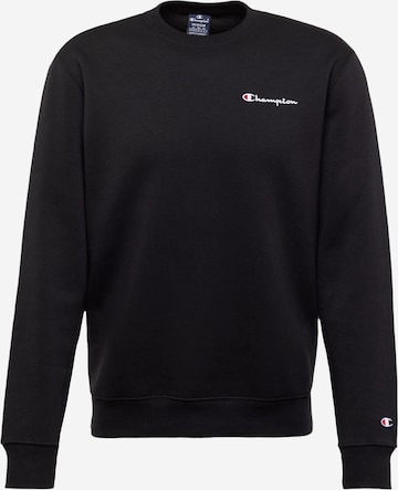melns Champion Authentic Athletic Apparel Sportisks džemperis 'Classic': no priekšpuses