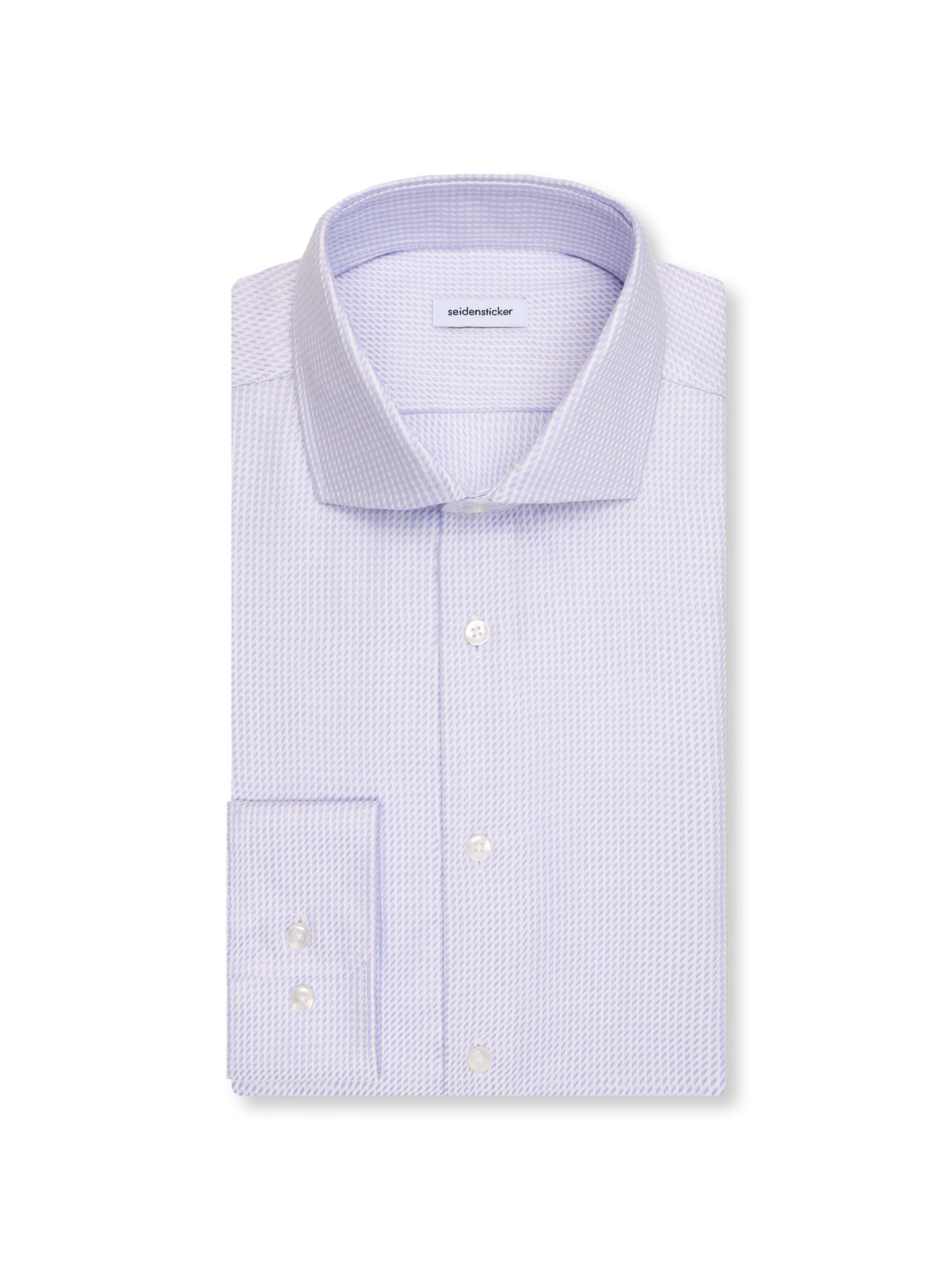 SEIDENSTICKER Slim Fit Hemd in Weiß