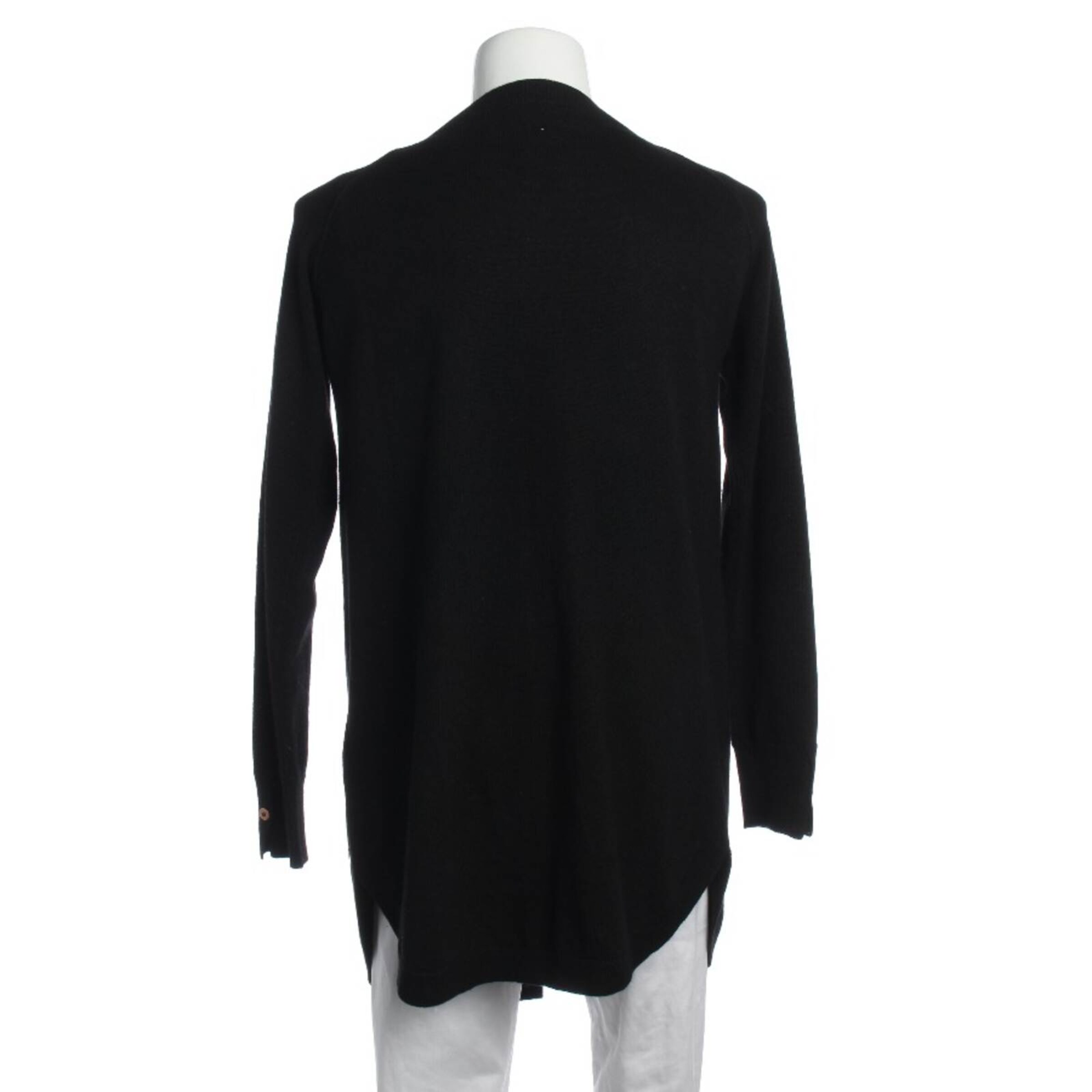 DELICATELOVE Pullover / Strickjacke S in Schwarz