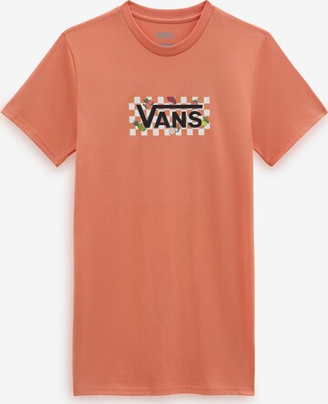 VANS Dress in Orange: front