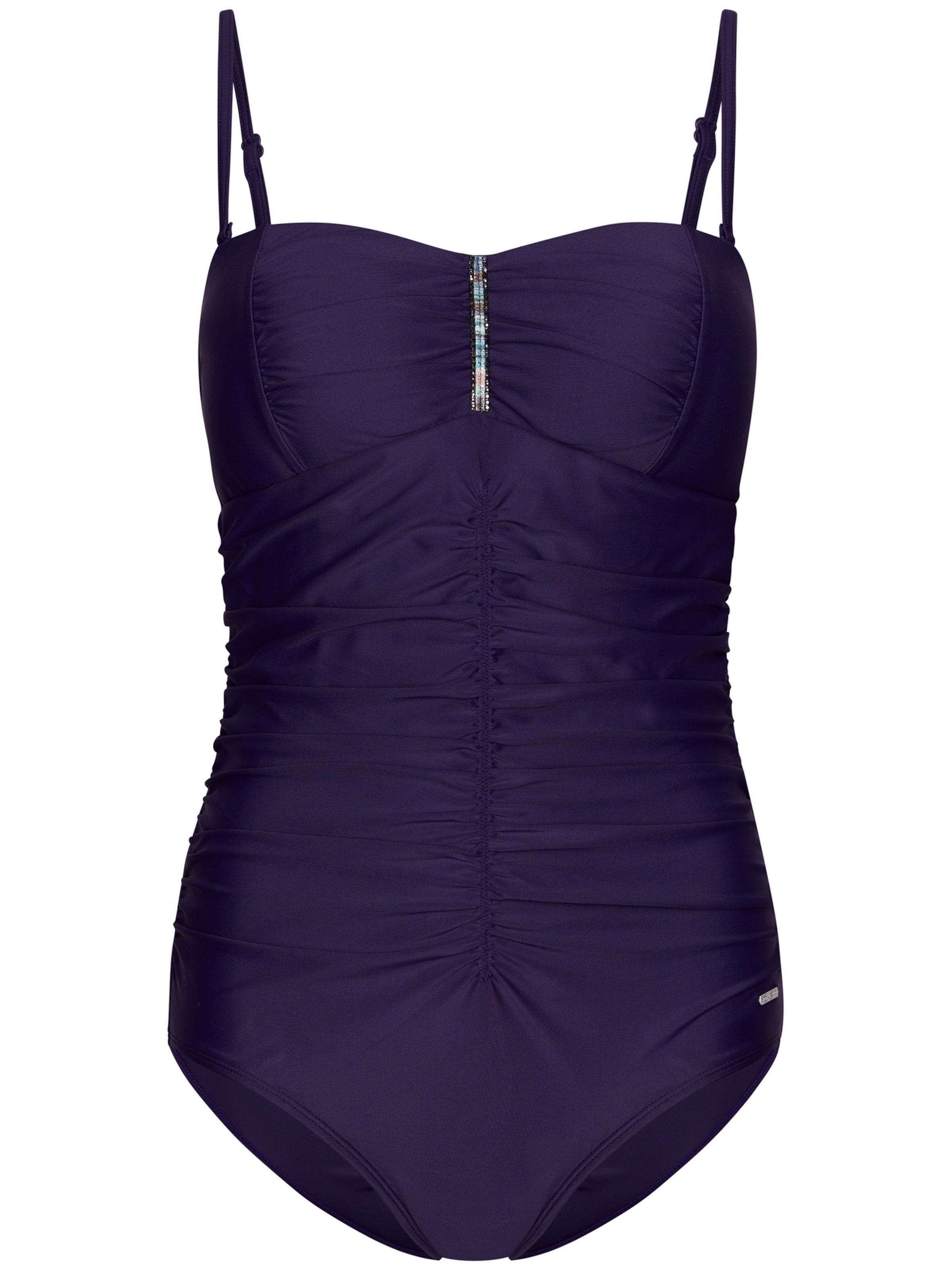 Pastunette Shapingbadeanzug 'Bandeau swimsuit'‌‌ in S in dunkelblau, Produktansicht