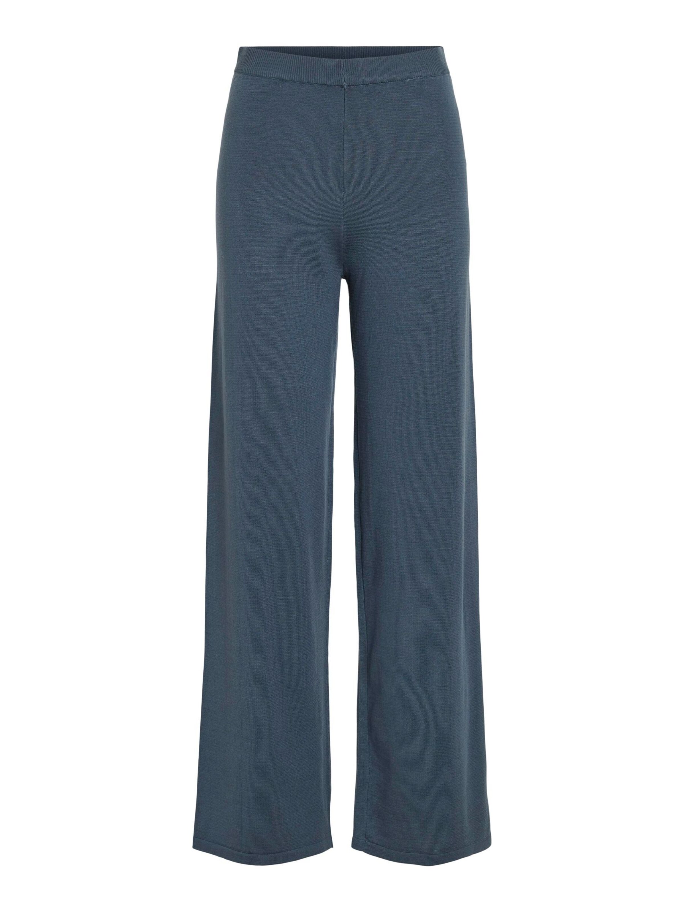 VILA Loosefit Bukser 'VILIPSA' i blå: forside