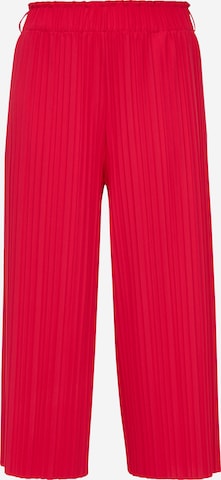 s.Oliver BLACK LABEL Bootcut Broek in Roze: voorkant