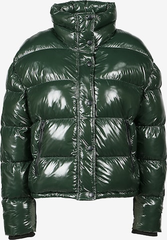 Geacă de iarnă de la FREAKY NATION pe verde: față