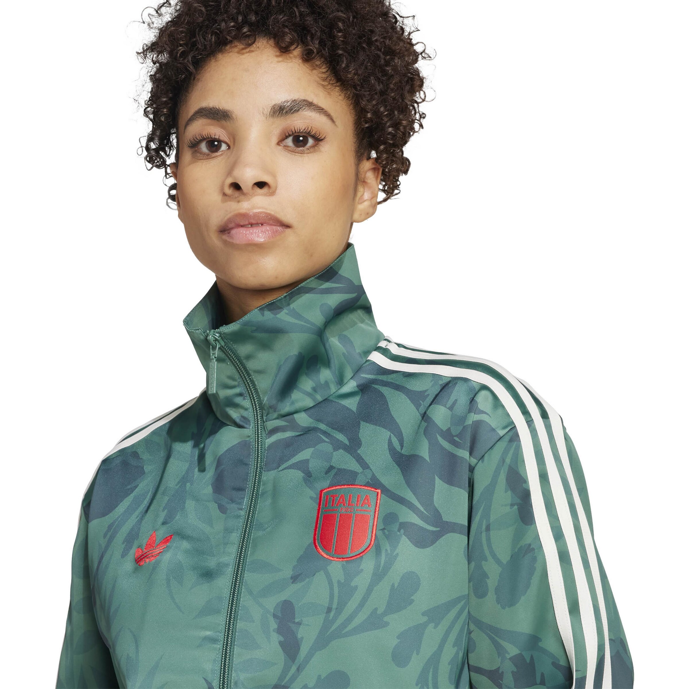 ADIDAS PERFORMANCE Športová bunda 'Figc Italy' - Zelená