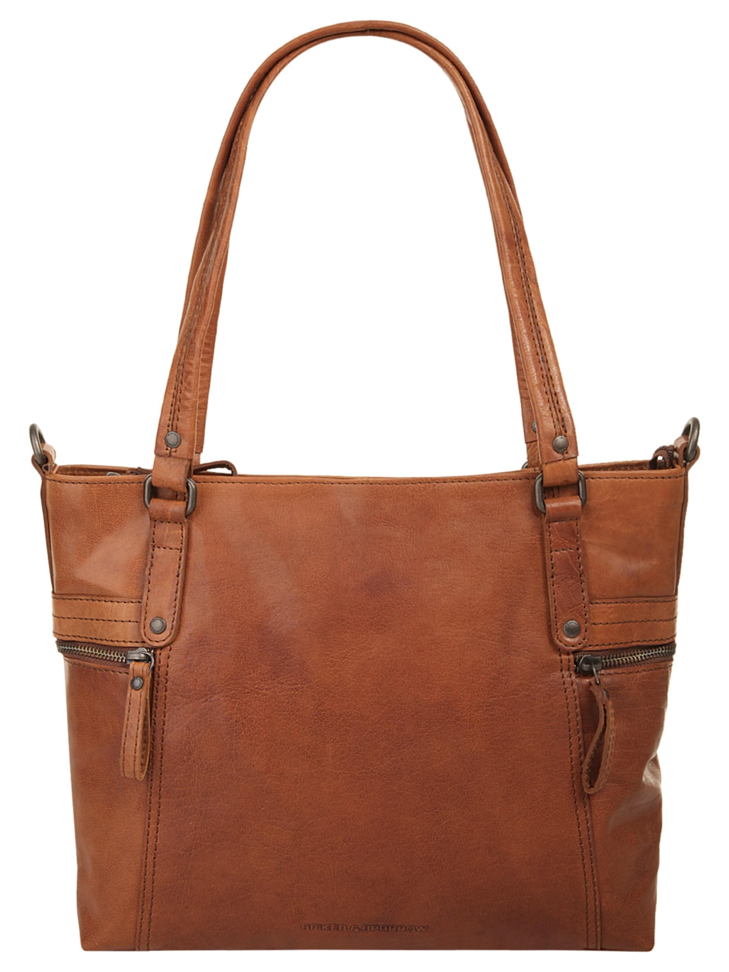 Spikes & Sparrow - Shopper en marrón: frente