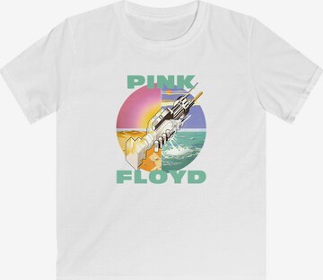 F4NT4STIC T-Shirt 'Pink Floyd Wish You Were Here' in Weiß: predná strana