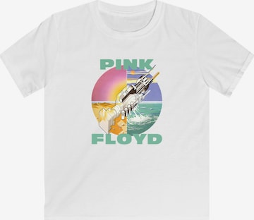 F4NT4STIC Shirt 'Pink Floyd Wish You Were Here' in White: front