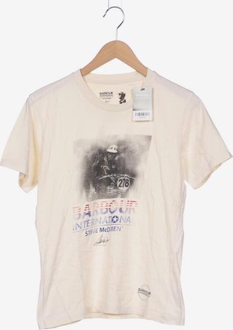 Barbour T-Shirt M in Weiß: predná strana
