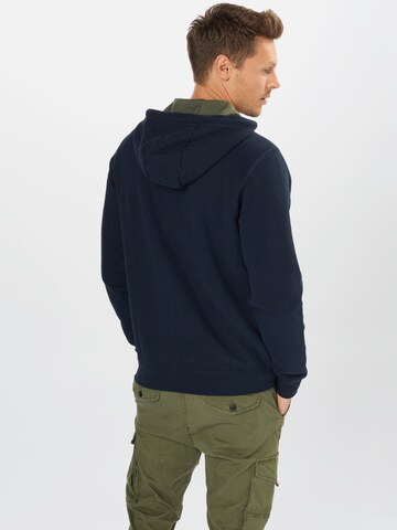 s.Oliver Zip-Up Hoodie in Blue