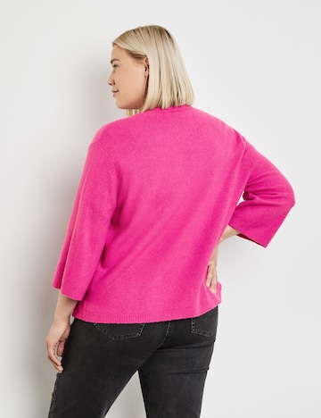 Cardigan SAMOON en rose