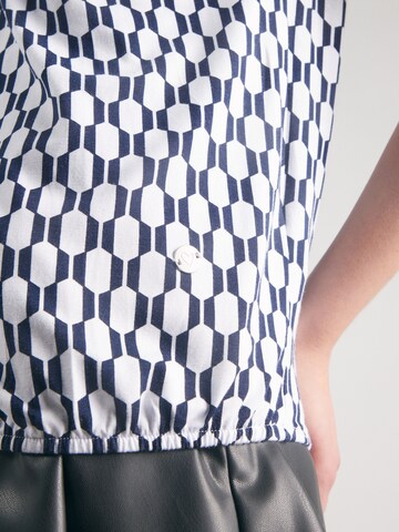 ZABAIONE Shirt 'Mi44nou' in White