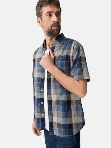 CAMEL ACTIVE Regular fit Button Up Shirt in Blue