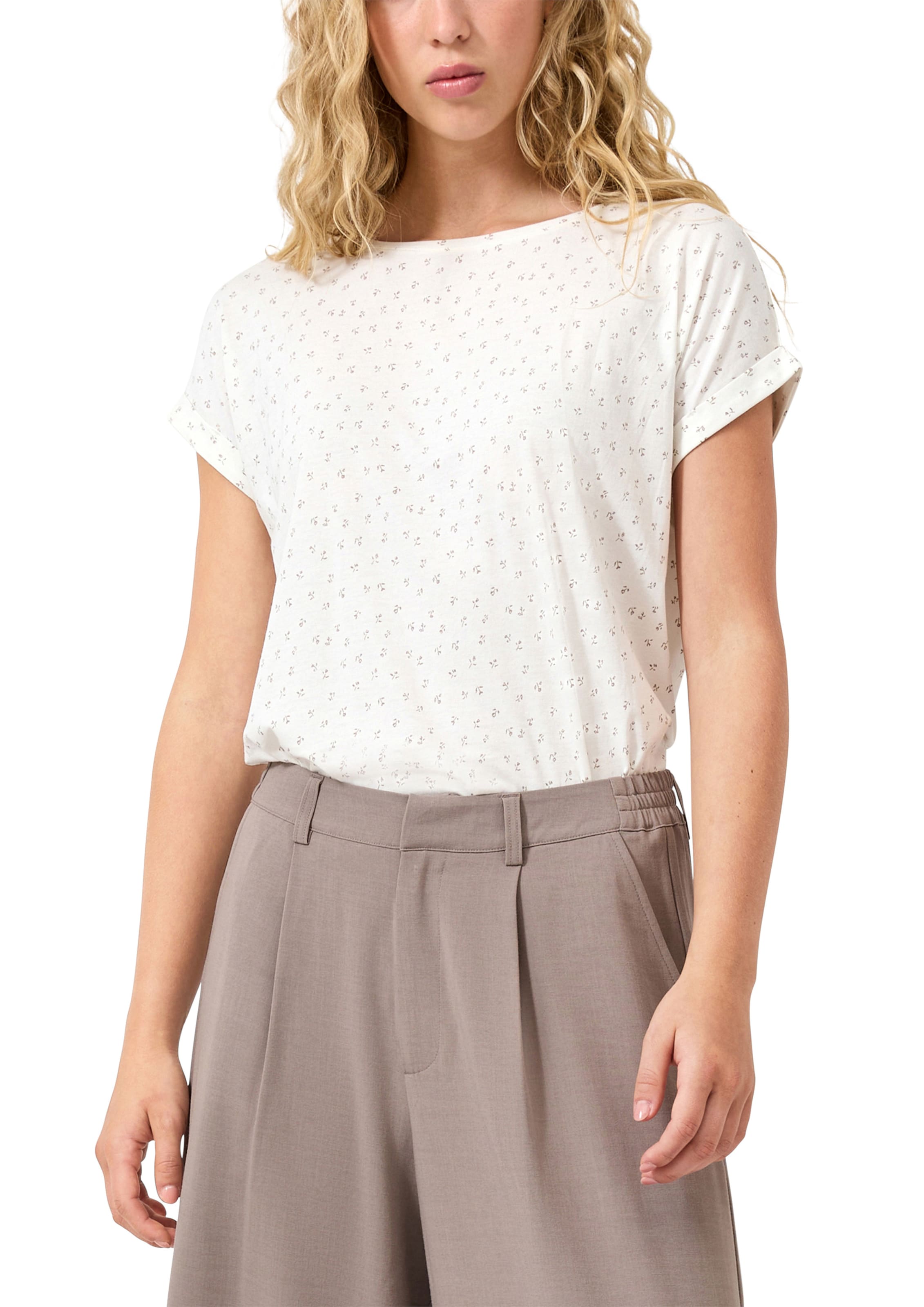 QS Shirt ' ' in Beige