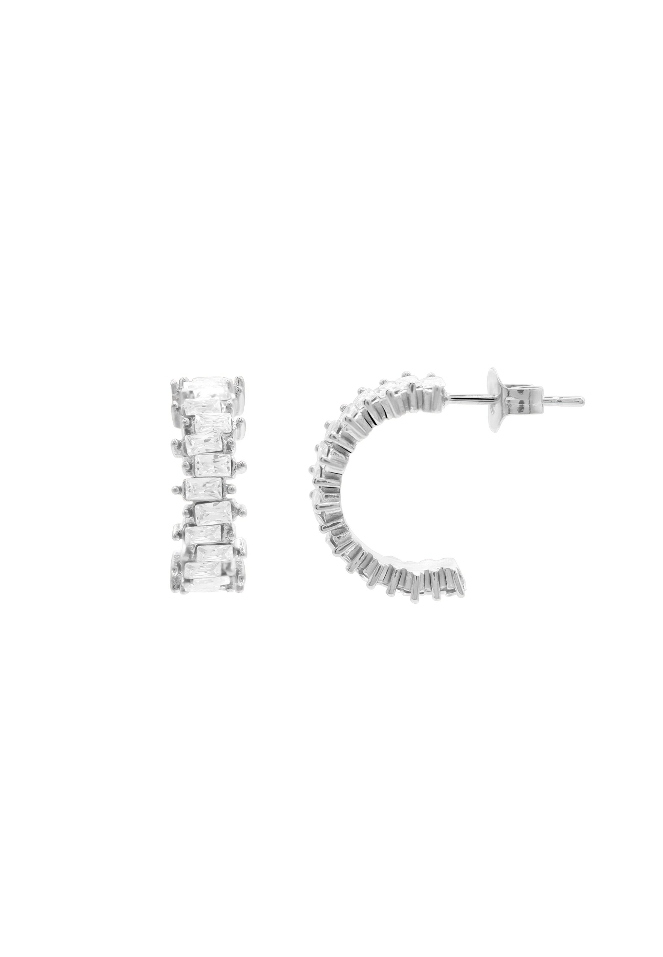 Boucles d'oreilles 'Pelle' Heideman en argent