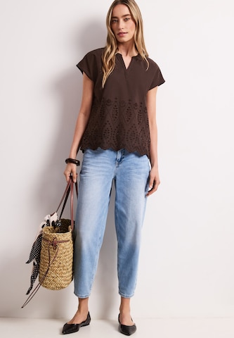 STREET ONE Blouse in Brown