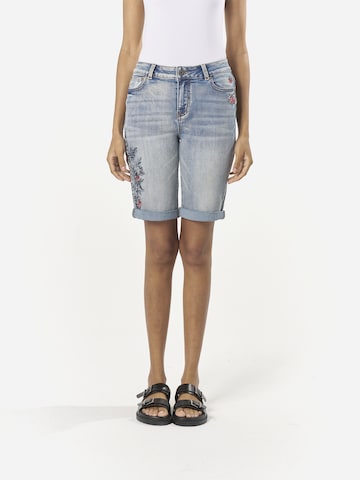 KOROSHI - regular Vaquero en azul: frente