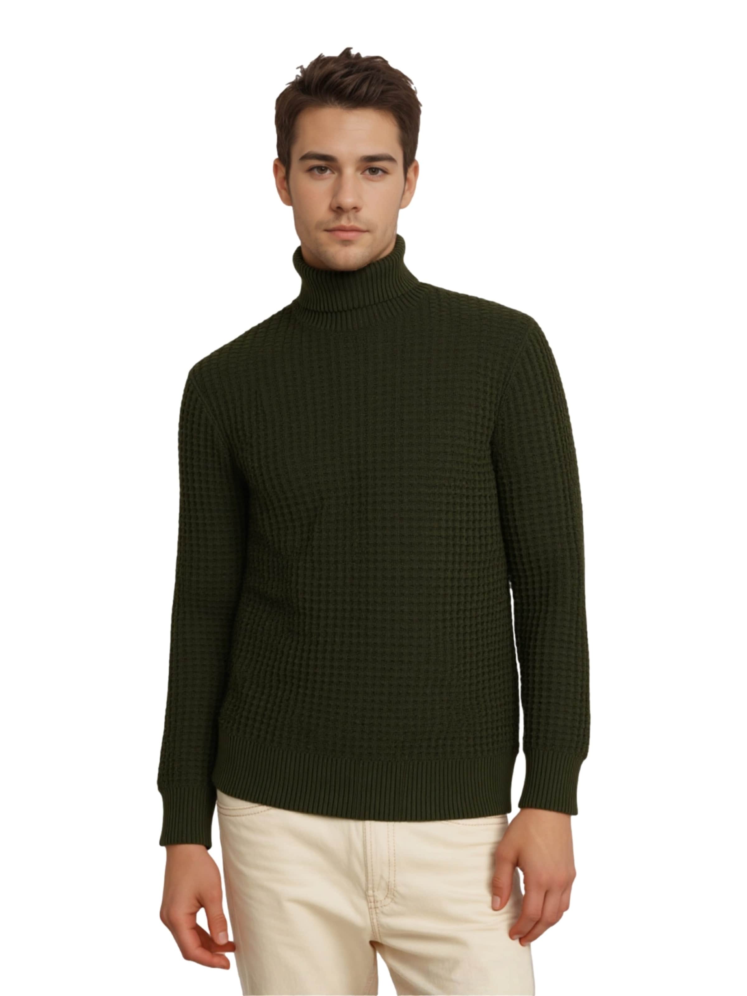 SELECTED Sweater 'SLHTOM' in Green: front
