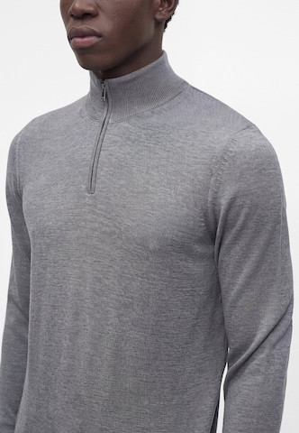 BOSS Pullover 'Ebenji' in Grau