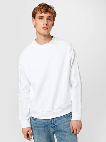 Calvin Klein Sweatshirt in Weiß: predná strana