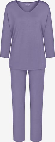 TRIUMPH Pajama ' Red Label Timeless Sensuality ' in Purple: front
