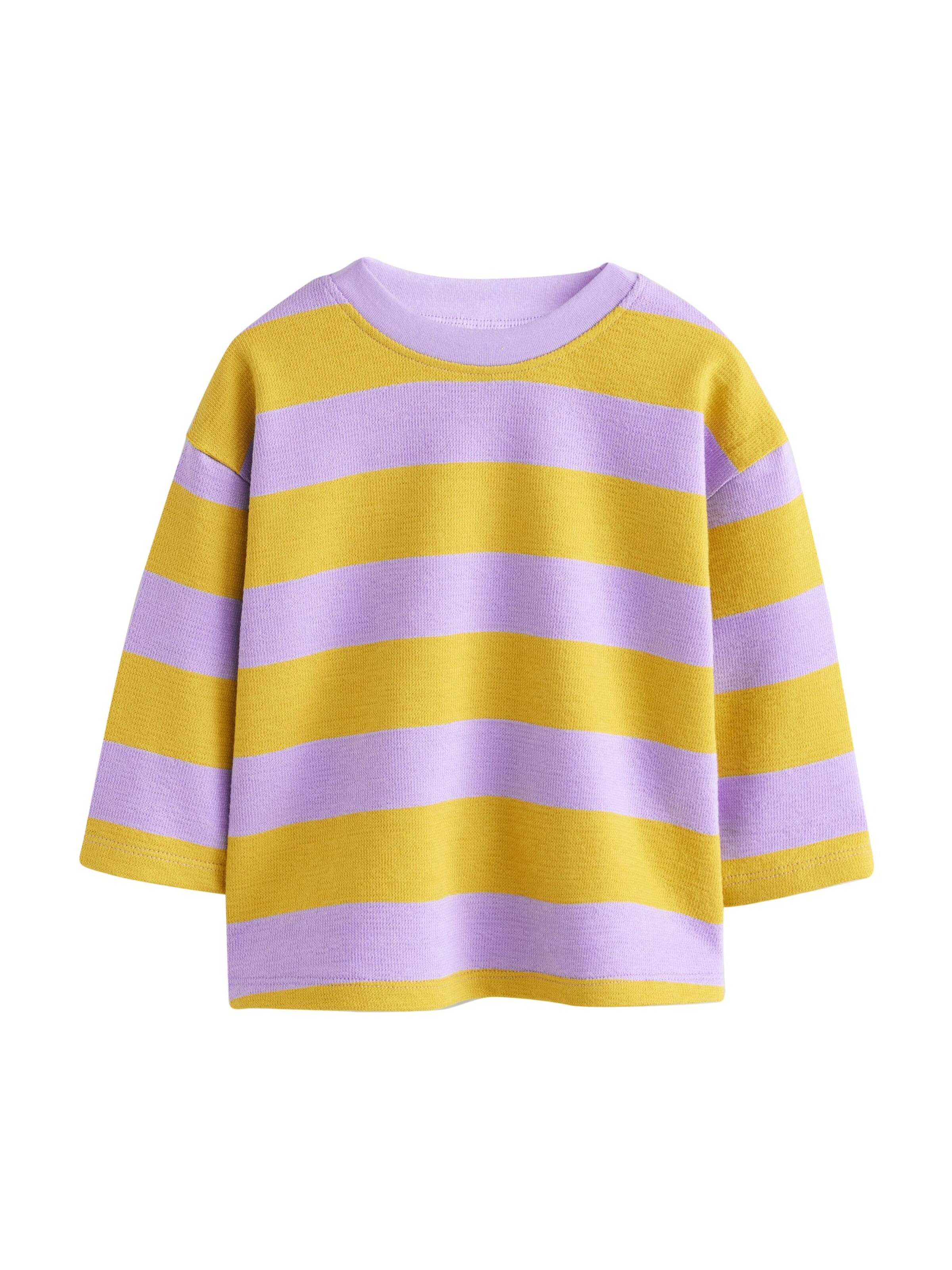 Next Shirt in Lila: Vorderseite