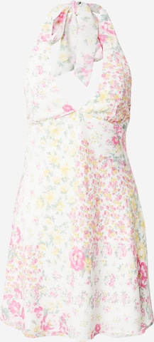 HOLLISTER Summer dress in White: front