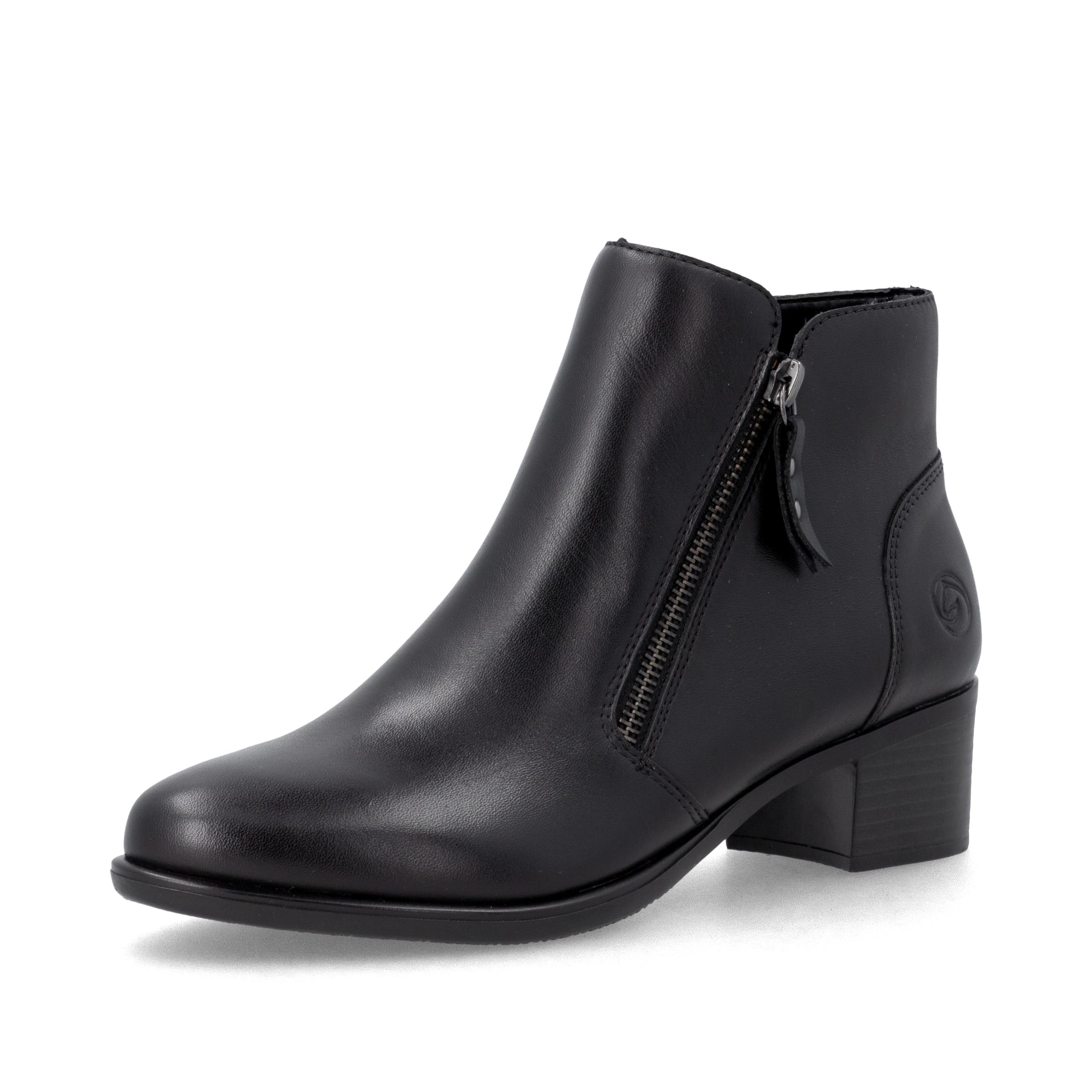Bottines REMONTE en noir : devant