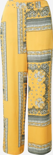 Pantaloni 'ALMA' ONLY pe galben / negru / alb, Vizualizare produs