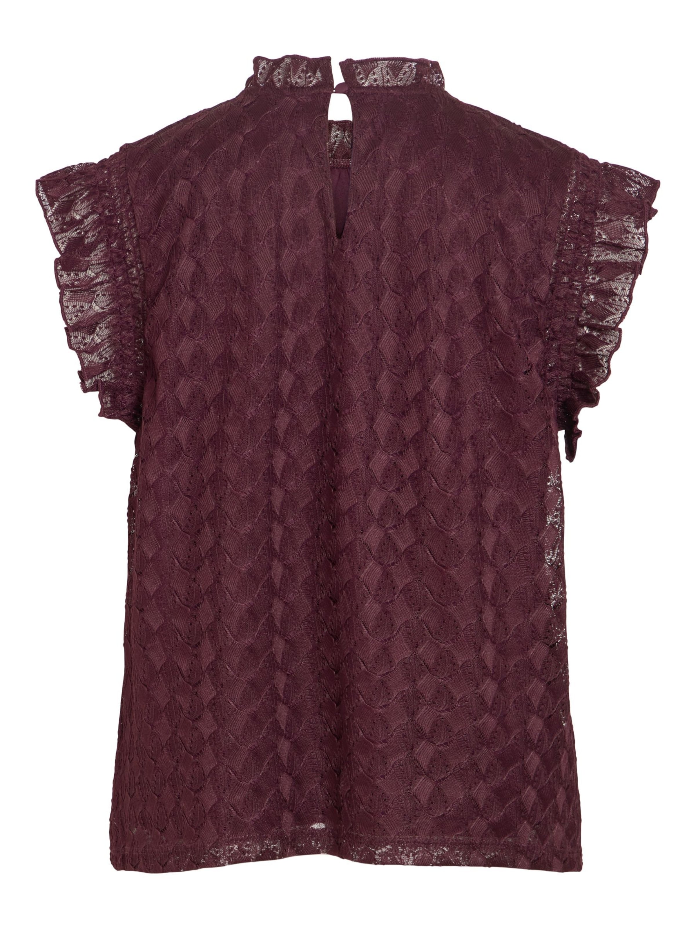 Chemisier 'VINila' VILA en rouge