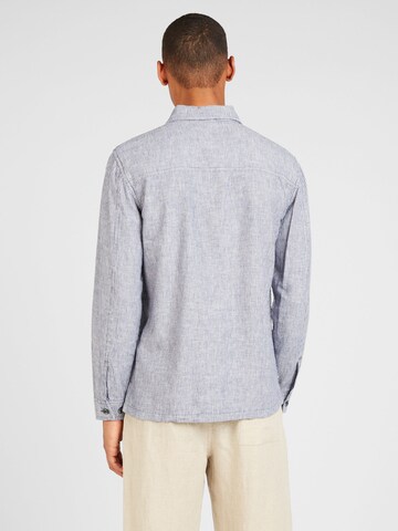 Lindbergh Regular fit Overhemd in Blauw