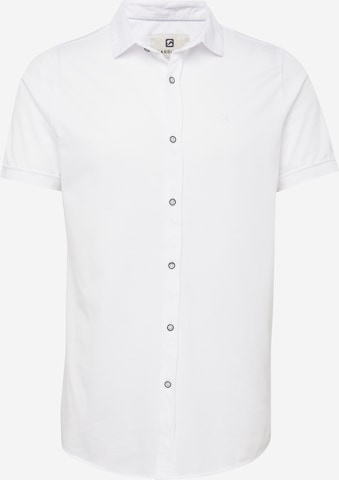 Gabbiano Regular fit Button Up Shirt in White: front