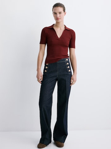 MANGO Bő szár Farmer - kék