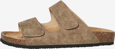 JACK & JONES Natikače s potpeticom 'JFWCENTRAL' veličine 40 u taupe siva, Pregled proizvoda
