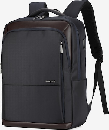 Zaino di Aoking in blu: frontale