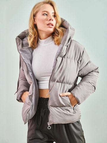 Bianco Lucci - Casaco de inverno em roxo