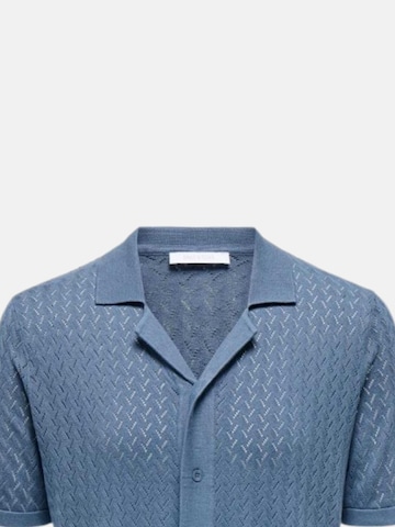 Only & Sons Shirt 'ONSSANTO' in Blauw
