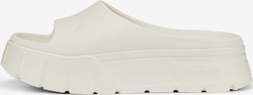 PUMA Mules 'Mayze Stack Injex Wns' in White: front