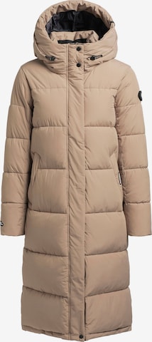 khujo Mantel 'Tione' in Beige: Vorderseite