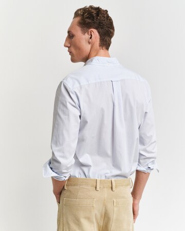 GANT Regular fit Overhemd in Blauw