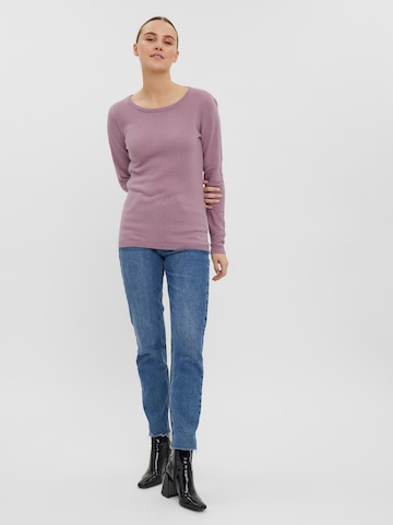 VERO MODA Sweater 'Care' in Purple