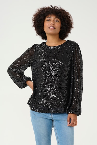 Love Copenhagen Bluse in schwarz, Produktansicht