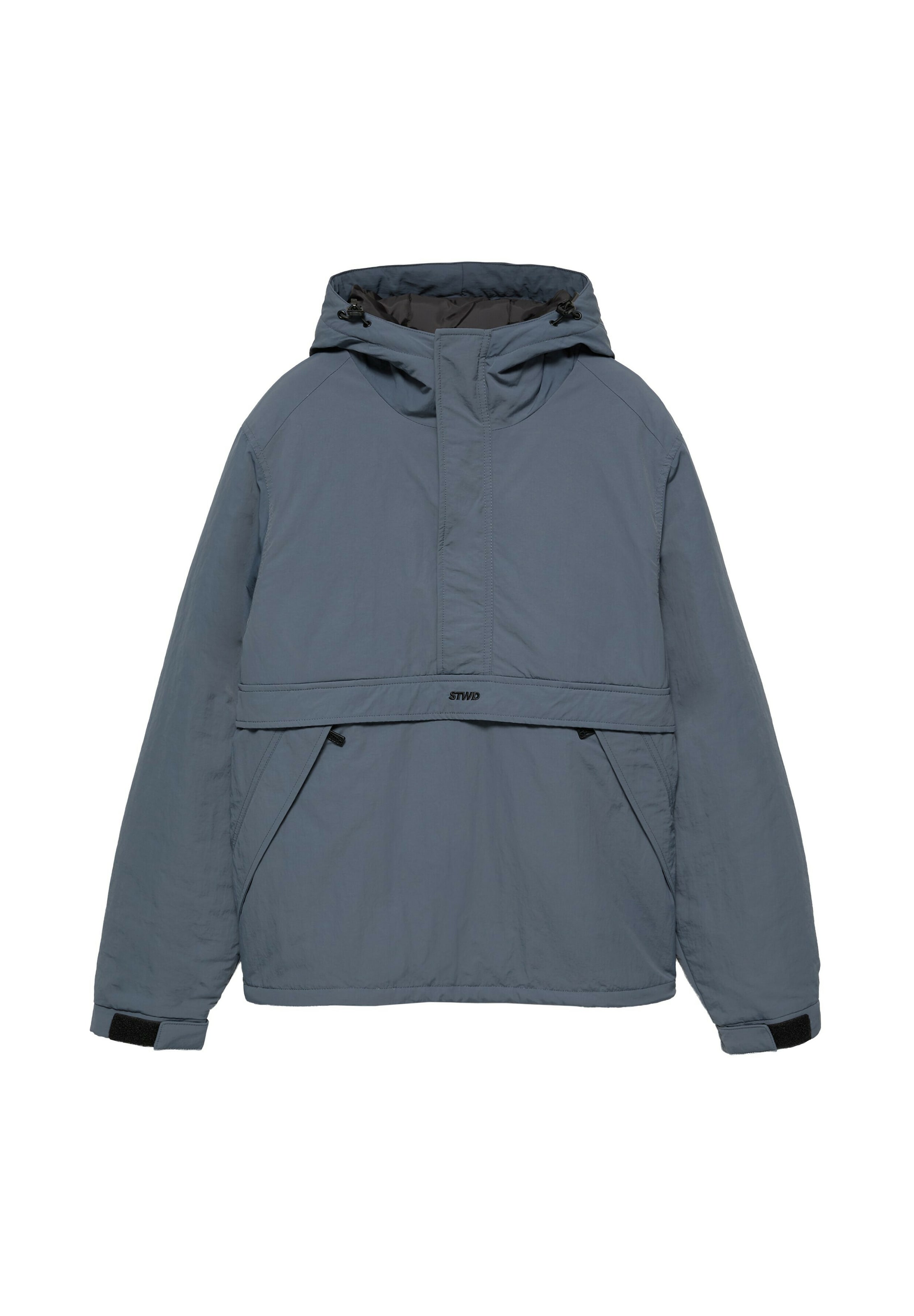 Pull&Bear Veste mi-saison 'STWD' en XS en gris basalte, Vue avec produit