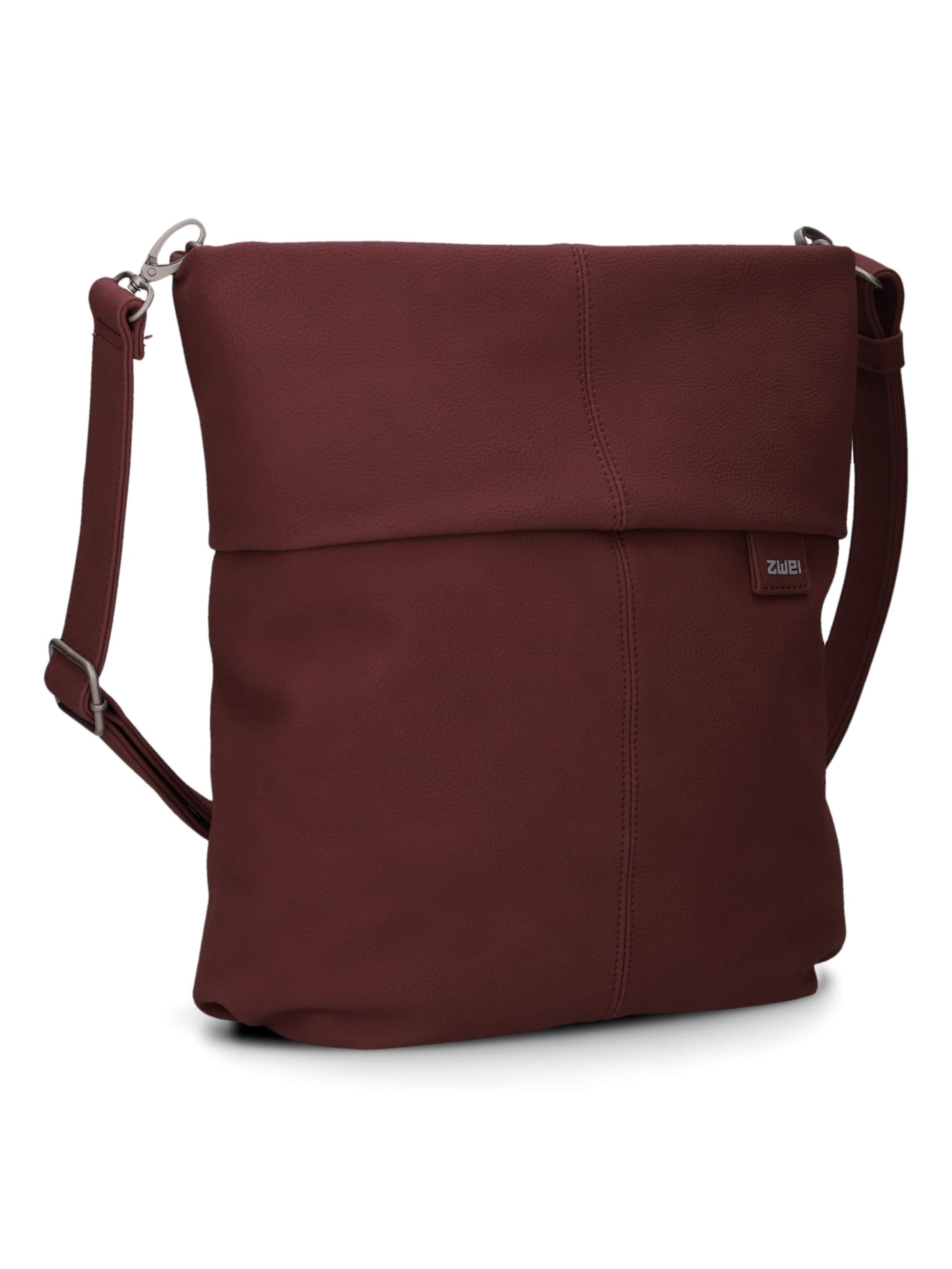 ZWEI - Bolso de hombro 'Mademoiselle' en rojo