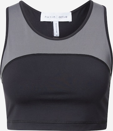 NU-IN - Soutien Bustier Soutien em cinzento: frente